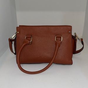 Camel brown crossbody bag